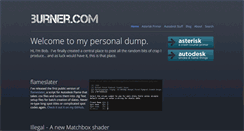 Desktop Screenshot of burner.com